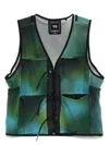 Y-3 All-over Print Mesh Vest In Multicolor