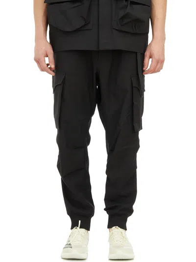 Y-3 Men's Black Cargo Jogger Trousers For Ss24