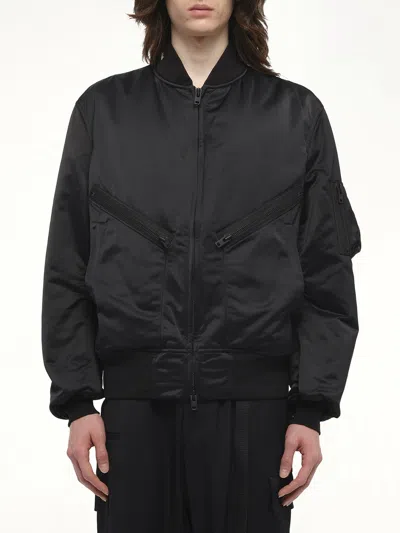 Y-3 Men's Bomber Jacket In Black