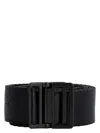 Y-3 Belt With Embossed Logo In Black