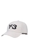 Y-3 Yohji Yamamoto Baseball Cap In White