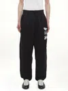 Y-3 Cuffed Track Pants Elastic Waistband In Black