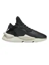 Y-3 MEN'S KAIWA LEATHER-ACCENTED LOW-TOP SNEAKERS