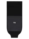 Y-3 Adidas Knitted Wool Scarf In Black