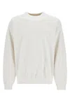 Y-3 Light Grey Soft Cotton And Polyester Sweatshirt In Grey