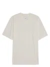 Y-3 Crewneck Graphic Print Oversize Short Sleeve T-shirt In White