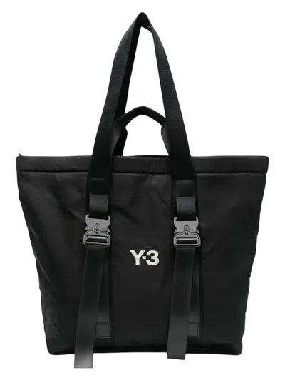 Y-3 Men's Logo-print Nylon Shopper Bag