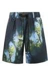 Y-3 Man Aop Rpstp Shorts