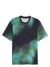 Y-3 Man Regular Aop Tee In Multicolour