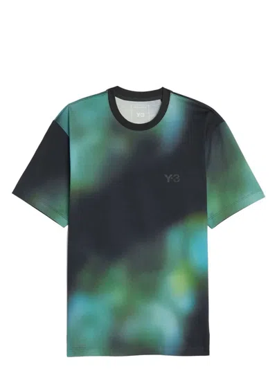 Y-3 MEN'S MAN REGULAR AOP T-SHIRT T-SHIRT | SIZE MEDIUM | JL6880