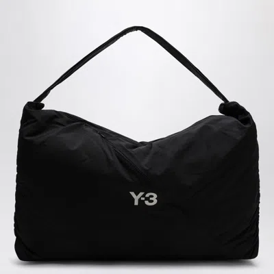 Y-3 Men's Nylon Shoulder Bag With Logo In Black