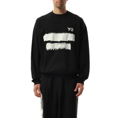 Y-3 MEN'S PUN LOGO SWEATSHIRT