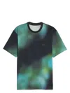 Y-3 Man Regular Aop Tee In Multicolor