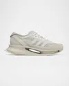 Y-3 Men's S-gendo Run Mesh Runner Sneakers In Cream/talc/white
