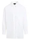 Y-3 Long-sleeved Shirt In White