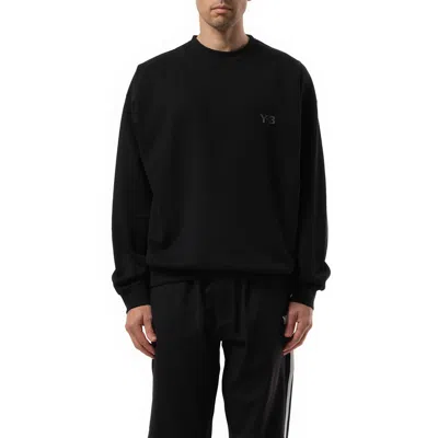 Y-3 Men's Simple Logo Sweatshirt In Black