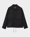 Y-3 Adidas Y 3 Black Sport Uniform Patch Jacket In Black