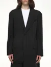 Y-3 Black Tailored Blazer In Black