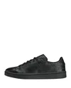 Y-3 Y 3 Superstar Leather Sneakers In Black
