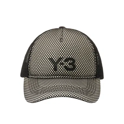 Y-3 Men's Trucker Cap In White