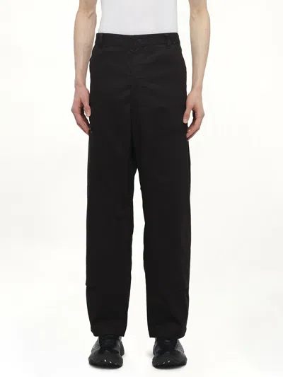 Y-3 Men's Ut Twill Straight Leg Pants In Black