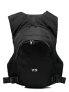 Y-3 Logo-print Backpack In Black