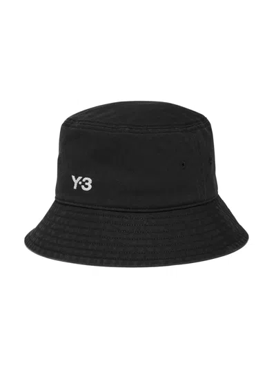Y-3 Bucket Hat - Cotton - Black