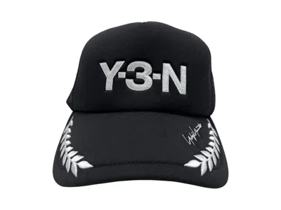 Pre-owned Y-3 Men's Y3 X Neighborhood Trucker Hat In Black