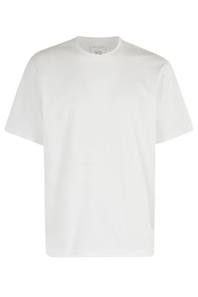 Y-3 Regular Short Sleeve Tee In White