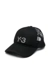 Y-3 Mesh Cap In Black