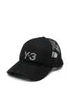 Y-3 Mesh Cap In Black