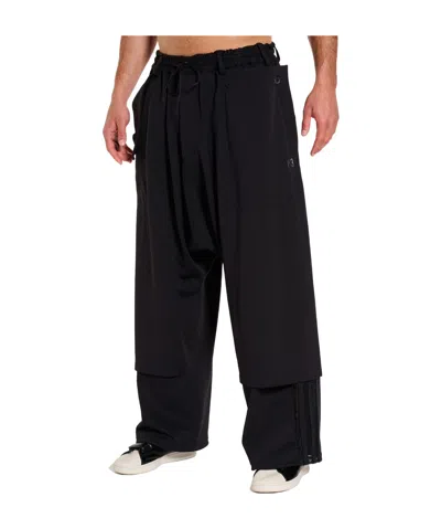 Y-3 Mesh Interstrip Sports Pants In Black