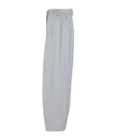 Y-3 Mesh Stripes Track Pants In Transparent Gray