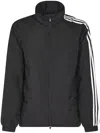 Y-3 Adidas 3-stripes Nylon Shell Jacket In Black