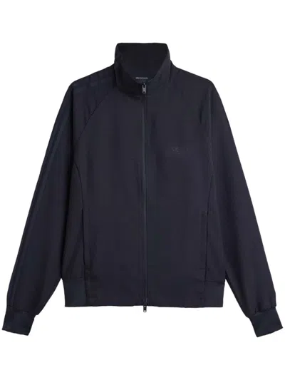 Y-3 MINIMALIST ZIP-FRONT SWEATER WITH HIGH COLLAR