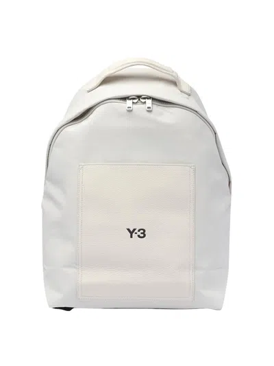 Y-3 Talco Lux Backpack Zip Pocket In Beige