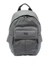Y-3 Carrying Backpack Adaptable Straps In Gray