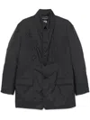 Y-3 Multi-pocket Padded Jacket In Black