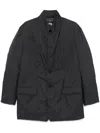 Y-3 Multi-pocket Padded Jacket In Black