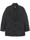 Y-3 Multi-pocket Padded Jacket In Black