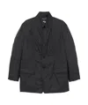 Y-3 Multi-pocket Padded Jacket In Black