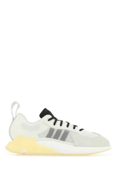 Y-3 Multicolor Mesh And Suede  Orisan Sneakers In White