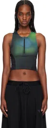 Y-3 Multicolor Run Sport Top In Multicolour