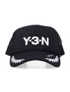 Y-3 -n Embroidered Trucker Cap In Black