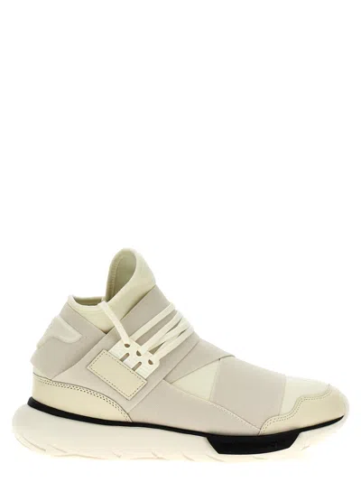 Y-3 Qasa Sneakers In Beige,white