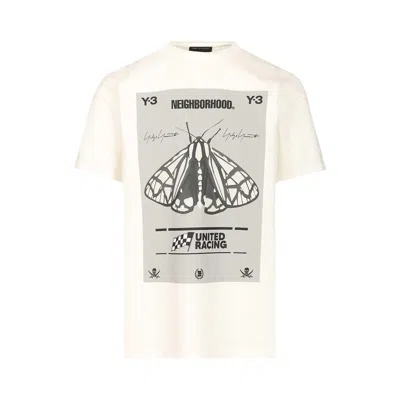 Pre-owned Y-3 Nbhd Graphic Tee 'white' | Men's Size Xs