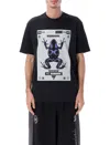 Y-3 Nbhd Oversized Frog Graphic Cotton T-shirt In Black