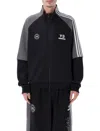 Y-3 X Neighborhood Cotton Blend Track Jacket In Black