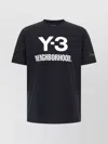 Y-3 Neighborhood Graphic Short Sleeve T-shirt In Black