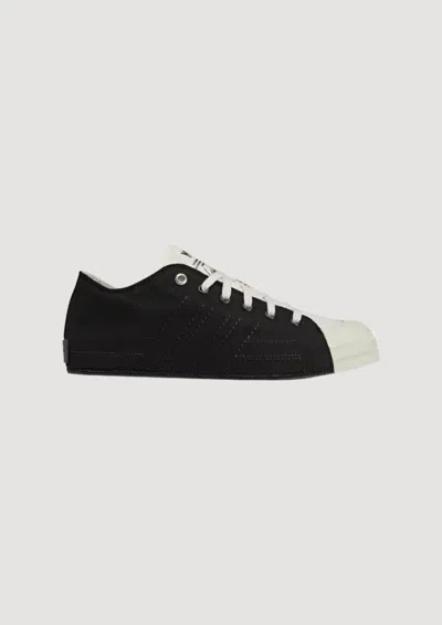Y-3 Adidas Nizza Lo Low-top Sneakers In Black